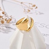 304 Stainless Steel Open Cuff Rings RJEW-R014-03G-04-2