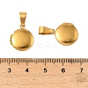 316 Stainless Steel Locket Pendants STAS-K321-11A-G-3