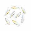 Glass Rhinestone Cabochons MRMJ-N027-013A-1