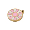 304 Stainless Steel Enamel Charms STAS-I325-044G-2
