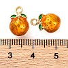 Alloy Enamel Pendants PALLOY-S032-01A-020-3