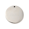 Non-Tarnish 201 Stainless Steel Pendants STAS-J041-04B-3
