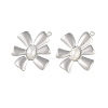 304 Stainless Steel Pendants STAS-Z070-02P-04-1