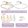 DIY Word Mom Link Slider Bracelet Making Kit DIY-UN0003-70-5
