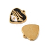 304 Stainless Steel Enamel Pendants STAS-P380-02G-2