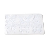 Rectangle with Butterfly Pattern DIY Pendant Silicone Molds X1-DIY-G114-04-2