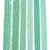 Electroplate Opaque Solid Color Glass Beads Strands EGLA-A044-P3mm-L14-2