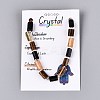 Natural Mixed Obsidian & Citrine & Tiger Eye Strands G-Q614-01A-05-6