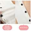 Acrylic Fiber Knit Socks with Button AJEW-WH20080-20A-5