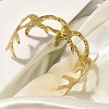 304 Stainless Steel Textured Cuff Bangles LS-BJEW-G734-01A-G-2