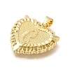Rack Plating Brass Pendants KK-I722-09G-C-2