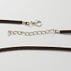 Faux Suede Necklace Cord NCOR-R025-1-2