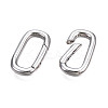 Brass Spring Gate Rings KK-N216-357P-3