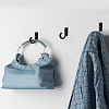 Zinc Alloy Wall Mounted Coat Hook Hangers AJEW-WH0348-682-3