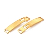 201 Stainless Steel Connector Charms STAS-D244-31G-E-3