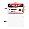 UV Protected & Waterproof Aluminum Warning Signs AJEW-WH0111-K32-2