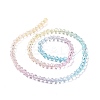 Transparent Glass Beads Strands GLAA-E036-07A-4