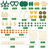SUNNYCLUE DIY Wooden Dangle Earring Making Kits DIY-SC0016-77-2