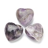 Natural Amethyst Heart Love Stone G-J391-02E-1