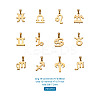 304 Stainless Steel Pendants STAS-BT0001-06G-8