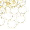 SHEGRACE Brass Hoop Earring Findings XGRPCH280-218G-2