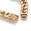 304 Stainless Steel Bracelets BJEW-L631-23G-4
