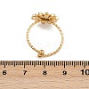 304 Stainless Steel Enamel Open Cuff Rings for Women LS-RJEW-K303-09G-3