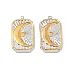 304 Stainless Steel Pendants STAS-T068-68GP-1