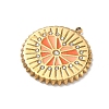 304 Stainless Steel Rhinestone Pendants STAS-P453-16G-03-2