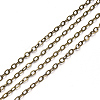 Brass Cable Chains CHC-T008-06A-AB-1