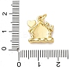 Brass Micro Pave Cubic Zirconia Pendants LS-KK-I383-05G-05-3