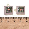 Printed Alloy Pendants PALLOY-P319-07E-06-3