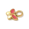 Ion Plating(IP) 304 Stainless Steel Enamel Charms STAS-G351-01G-03-2