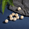 Natural Wood Beads LS-TB10mmY-8-5