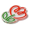 Transparent Acrylic Pendants MACR-Q160-02A-3