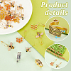 32Pcs Bees & Honeycomb DIY Knitting Tools HJEW-AB00710-4