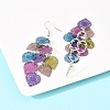 430 Stainless Steel Dangle Earrings EJEW-B157-01A-3