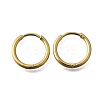 Round 304 Stainless Steel Hoop Earrings EJEW-V005-01G-01-2