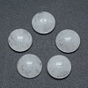 Natural Quartz Crystal Cabochons G-P393-R50-4MM-1