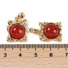 Natural Carnelian(Dyed & Heated) Pendants KK-P283-52G-3