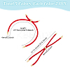 10Pcs 5 Colors Nylon Twisted Cord Bracelet Making MAK-UN0001-67-4