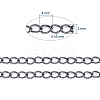 Brass Twisted Chains CHC-Q001-02B-3