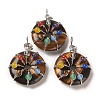 Natural Tiger Eye Pendants G-A031-01P-06-1
