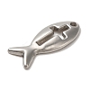 Non-Tarnish 304 Stainless Steel Pendants STAS-M017-02P-2