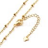 304 Stainless Steel Satellite Chains Necklace NJEW-JN03594-02-1