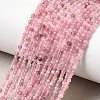 Natural Plum Blossom Tourmaline Beads Strands G-C266-A01-2mm-2