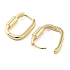 Brass Oval Hoop Earrings for Women LS-EJEW-F347-02G-01-2