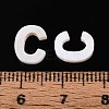 Natural Freshwater Shell Letter Charms BSHE-ZX007-02C-3