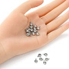 20Pcs 201 Stainless Steel Rhinestone Charms STAS-YW0002-02A-4