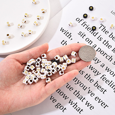 1260Pcs DIY Acrylic Bead Stretch Bracelets Kits for Children's Day DIY-YW0002-31-1